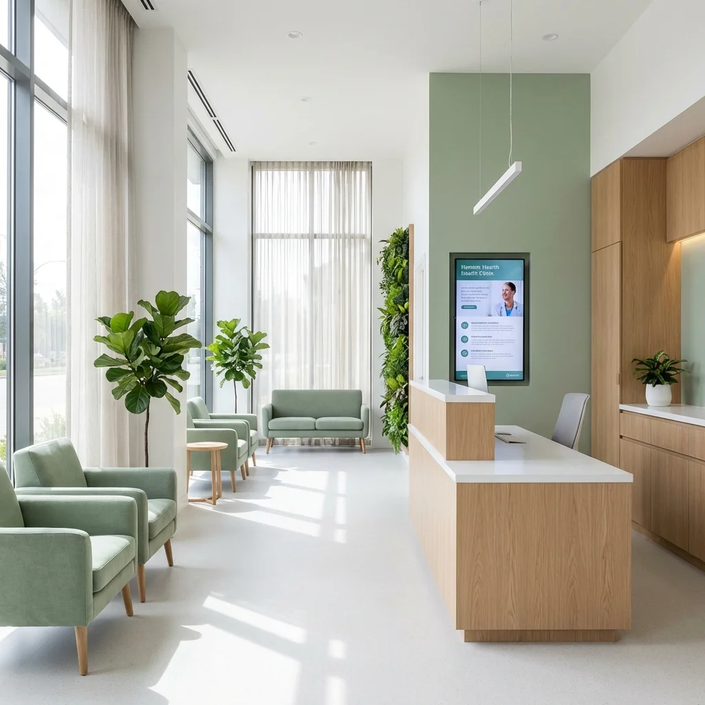 Recepção da Clínica VidaPlena